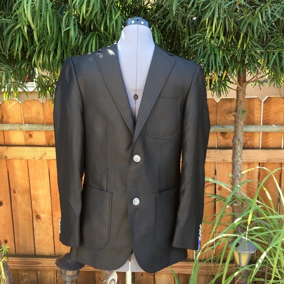 English Laundry Slim Fit Patch Sport Jacket (1)